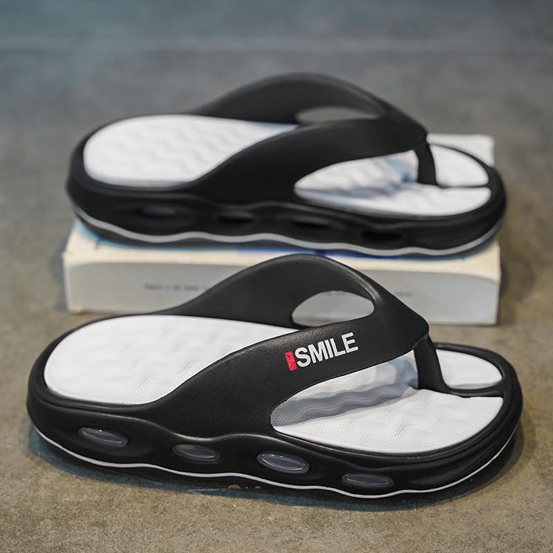 Mens Orthotic Sandals Athletic Thick Cushion Recovery Sport Slides Open Toe Walking Flip Flops With Comfortable Plantar Fasciitis Arch Support2