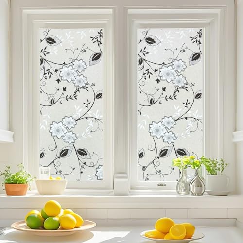 Película decorativa Frosted para ventana 17.5 x 2.2 in miniatura 3