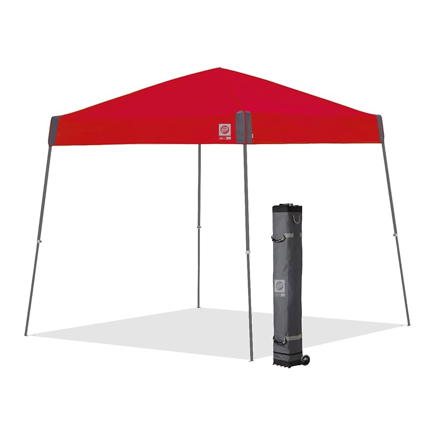 Amazon.com: E-Z UP Swift 12x12 Shelter - Angled Legged, Red