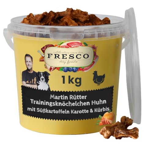FRESCO Dog Martin Rütter Trainingsknöchelchen Huhn & Süßkartoffeln 1kg