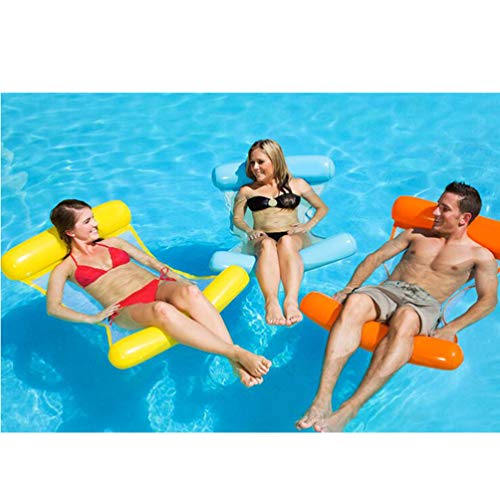 BESPORTBLE Rede flutuante multiuso para piscina rede inflável assento cadeira Drifter Water Rede Lou
