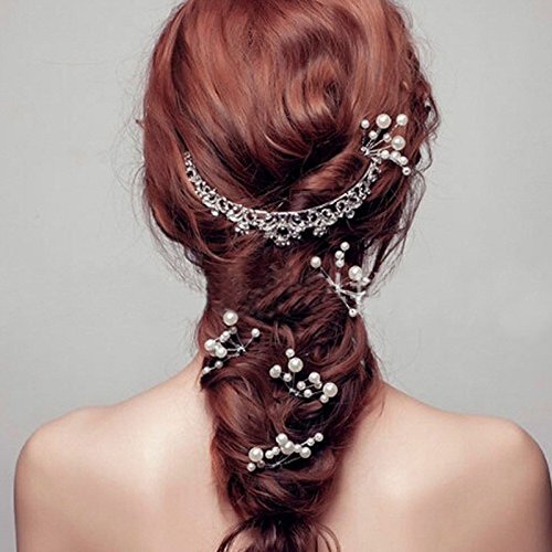 Sposa accessori per capelli pettine Clip con Perle...