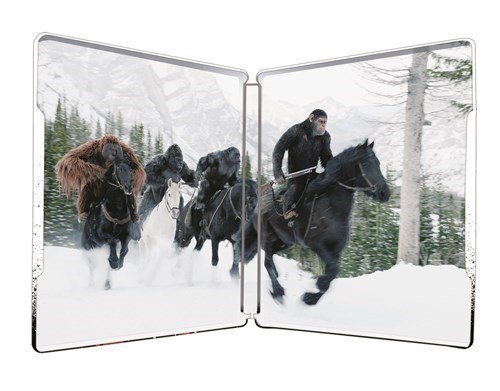 War for the Planet of the Apes - Limited Edition 4K Steelbook Blu-ray (Includes 3D, 2D & Digital Copy)