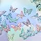 80 Stück Holografische Schmetterling Aufkleber Schmetterling Sticker Set Glitzer Schmetterlings Aufkleber Wasserfester Klebstoff Holografische Aufkleber Für Sammelalbum Tagesplaner Handyhülle