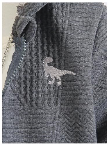 SOLY HUX Toddler Boy's 2 Piece Outfits Fall Winter Sweatsuit Long Sleeve Hoodie Jacket and Sweatpants Set3