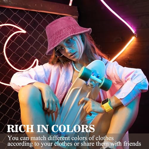 Image of 3Pcs Washed Cotton Bucket Hats for Women and Men,Fishing Hat Pack Summer Travel Beach Sun Hat Outdoor.