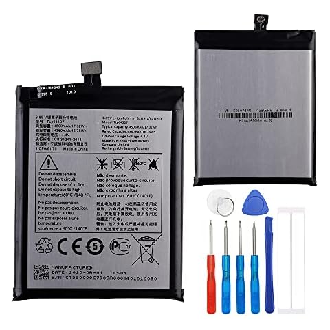 E-YIIVIIL Replacement Battery TLP043D1 TLP043D7 Compatible with TCL 10 PRO with Repair Tool Kit Cover
