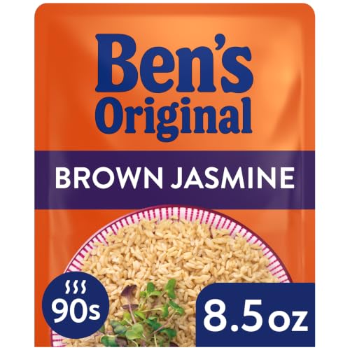 Image of BEN'S ORIGINAL Ready Rice Brown Jasmine Rice, Easy Dinner Side, 8.5 oz Pouch