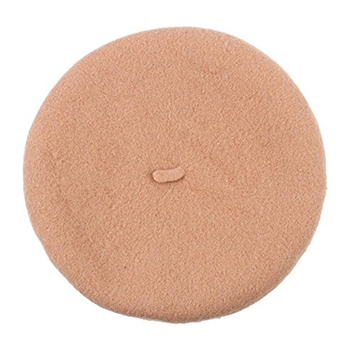 Fastflows キッズ ベビー ベレー帽 無地 100% オーストラリア ウール 防寒 春 秋 冬 30色