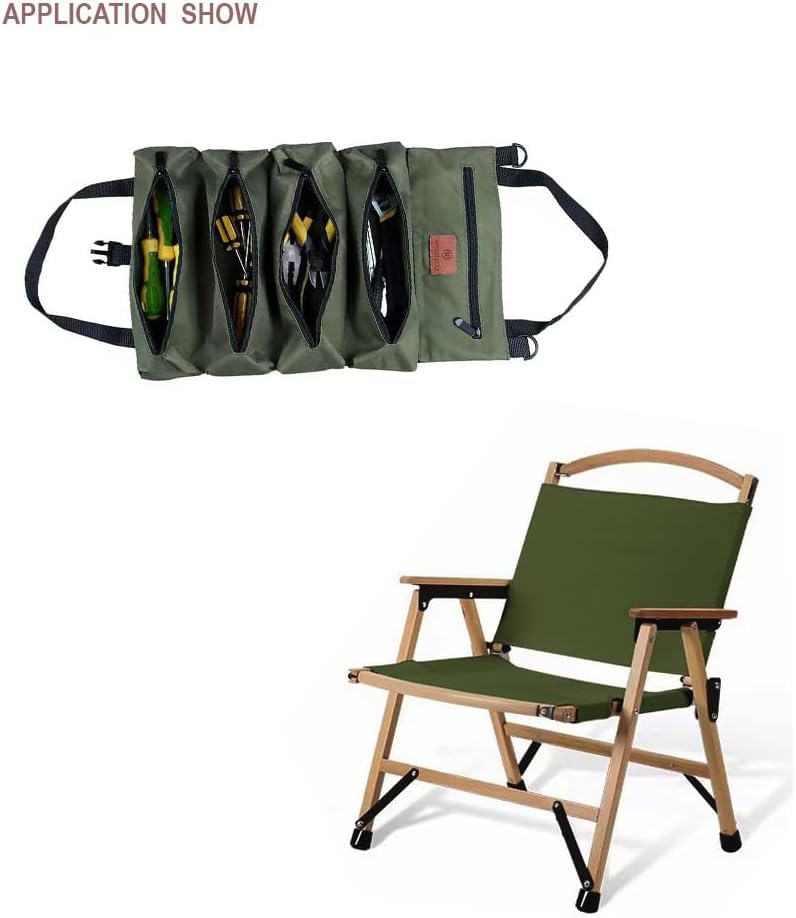 YELAIYEHAO 600D Heavy-Duty Waterproof 600g Canvas Fabric Outdoor Tarpaulin Cover (Green, 150CMX100CM) - Image 3