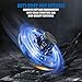 ETPlanet Blue Hand Operated Mini Drones for Kids, Cool Magic UFO Flying Orb Ball Toy, Hover Boomerang Fidget Spinner with Lights, Indoor Outdoor Christmas Birthday Gifts for Boys Girls Teens 8 9 10+