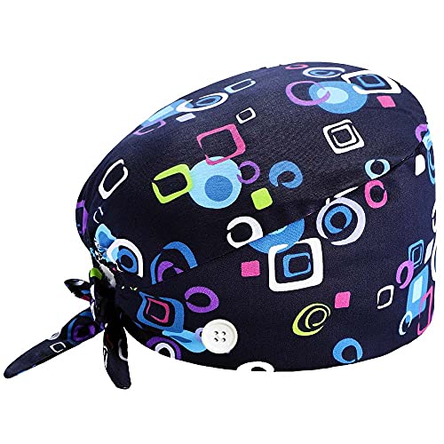 Tsingweel Working Cap with Button Sweatband Adjustable Back Hats Unisex for Women Men Work Hat.