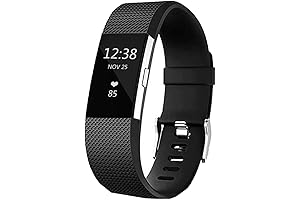 Replacement Adjustable Silicone Bands for Fitbit Charge 2