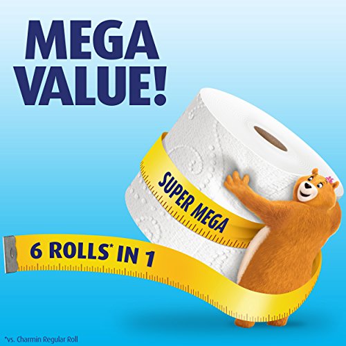 Image of Charmin Ultra Soft Toilet Paper Super Mega Rolls, 6 Count