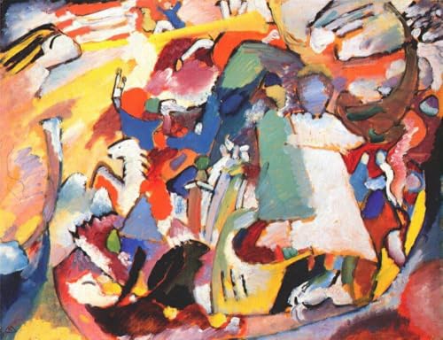 Peinture Ange du Jugement dernier Kandinsky de haute qualité pour salon