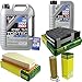Produktbild Filter Set Inspektionspaket 6 Liter Liqui Moly Motoröl Top Tec 4600 5W-30 MANN-FILTER Innenraumfilter Luftfilter Ölfilter