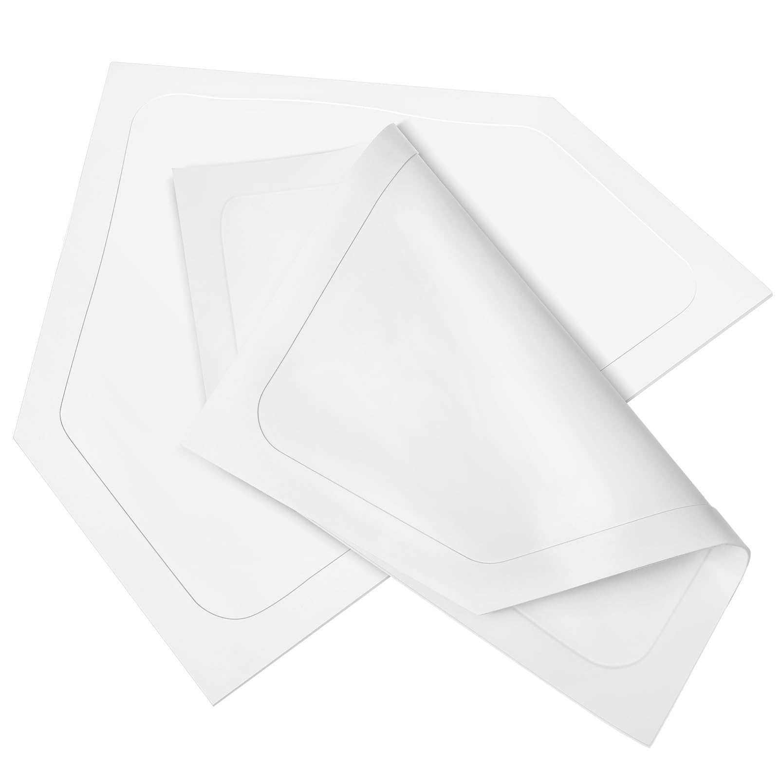 HANABASS 2pcs Baseball Training Plates Home Plate Mat Softball Bases Baseball Bases for Boys and Girls Portable Training Tools