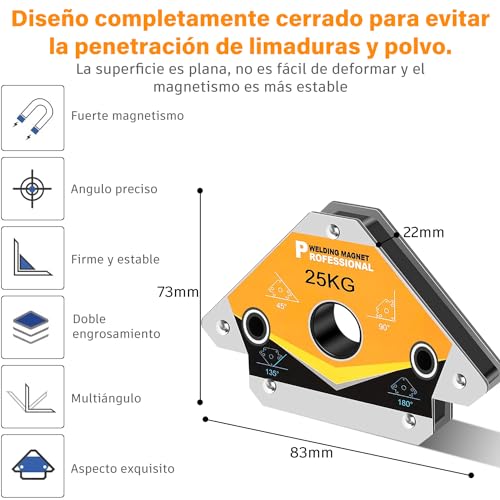 Consejos y comparativas para Comprar Escuadras magnéticas - cinco favoritos. 5 Imagen adicional