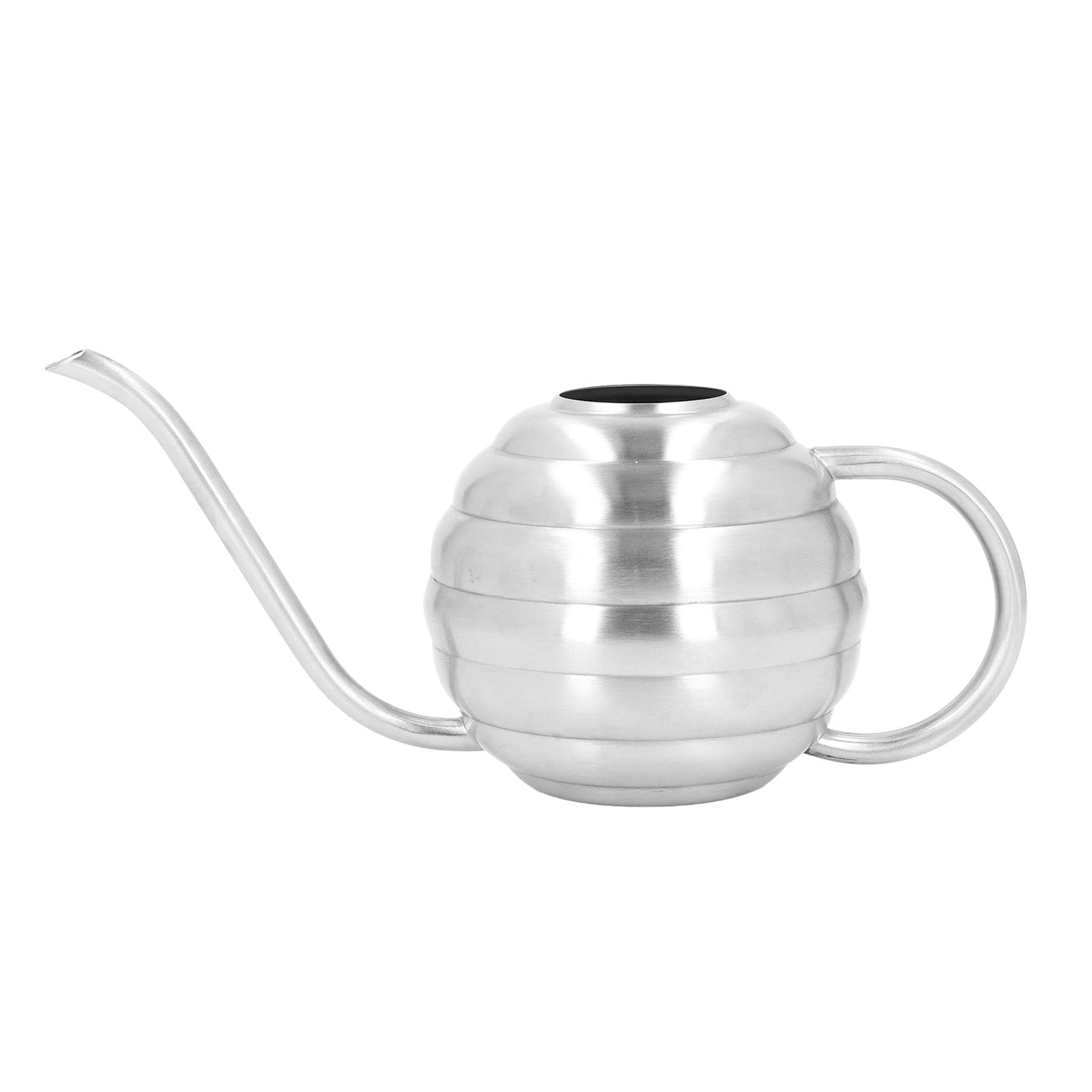 Stainless Steel Metal Watering, Portable Stainless Steel Long Spout Watering Can For Indoor Outdoor Bonsai Garden(Plata)