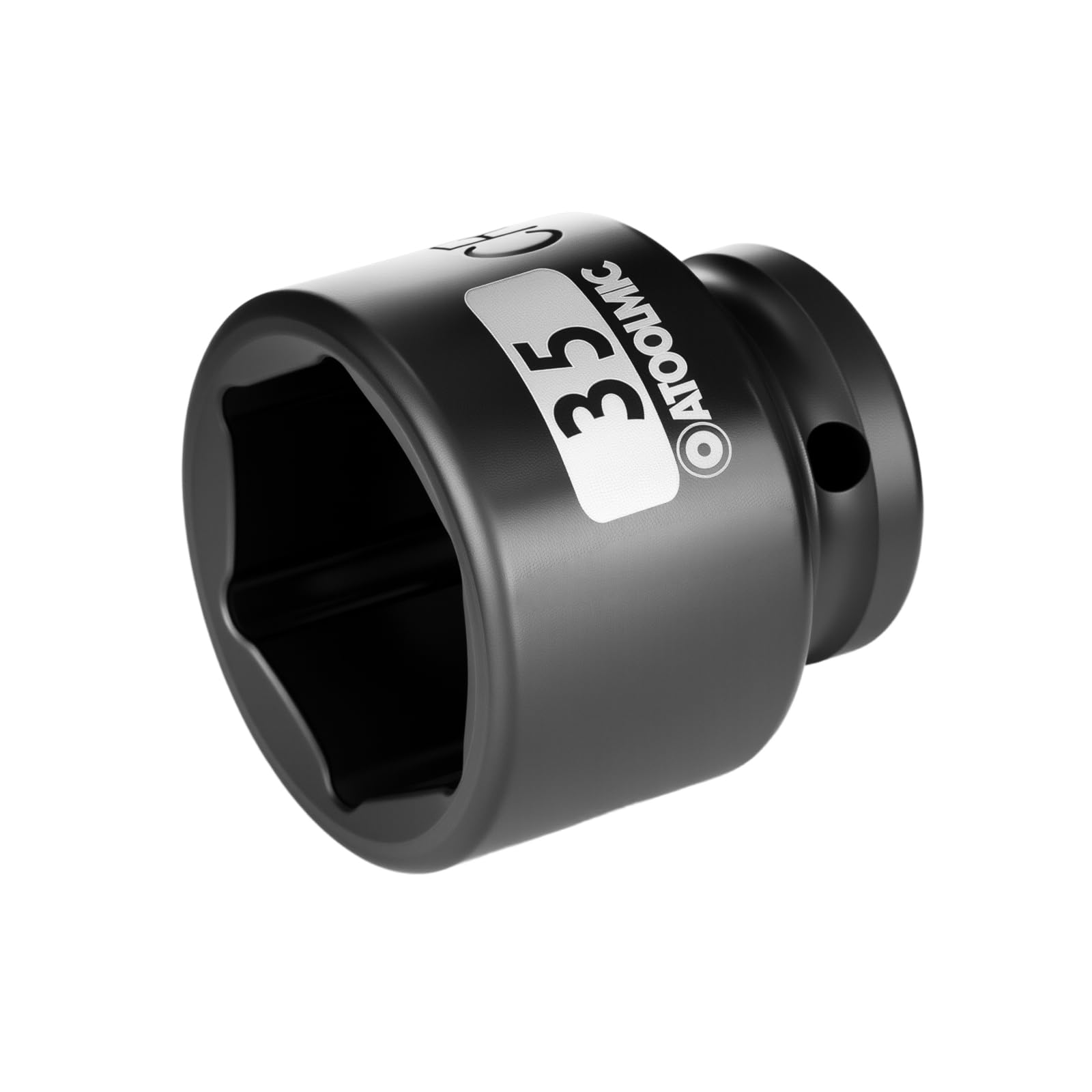 1/2 Inch Drive x 35mm Shallow 6PT CR-MO Impact Socket for Removing Axle nut