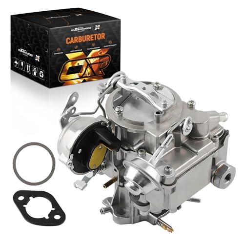 maXpeedingrods 1 Barrel Carburetor, for Chevy for GMC 4.8L 292/4.1L 250 6 Cyl, Automatic Choke 1 Barrel Carb for Chevrolet C10 C20 C30 Nova P10, 7043014 7043017 7047314