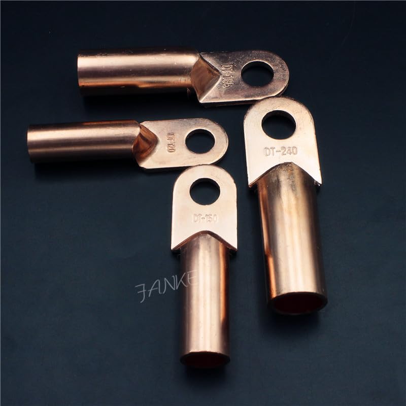 1piece DT-400 400mm2 Cable Lug Terminal Connector Copper Tone for 21mm Dia Bolt Electric Power Fittings Factory Standard B Type