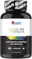 Multivitamínico Growth - 120 Cápsulas | Suplemento Completo com Vitaminas e Minerais Essenciais | Energia, Imunidade e Saúde Diária