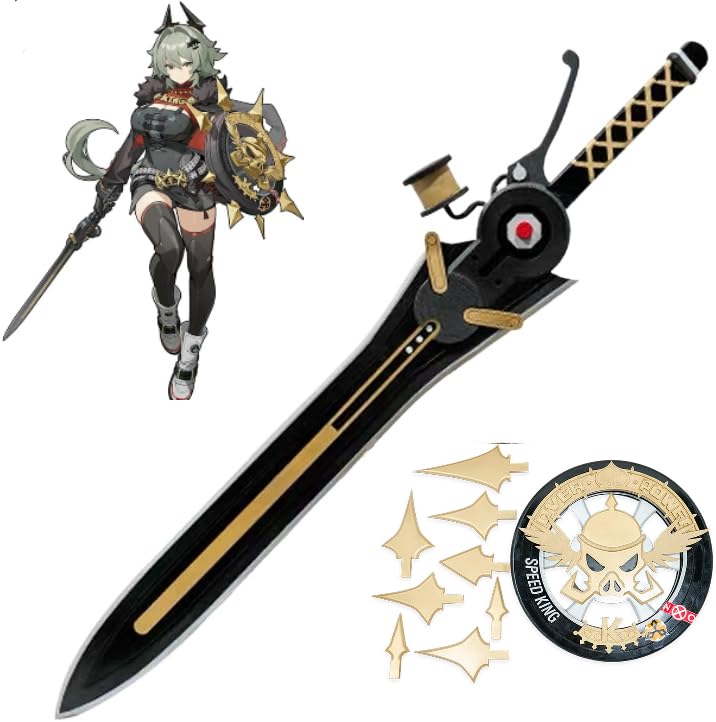 こーらっきー様 ゼンゼロ キング コスプレ 武器 剣 盾 ぴ*の様 ゼンゼロ キング コスプレ 武器 剣 盾