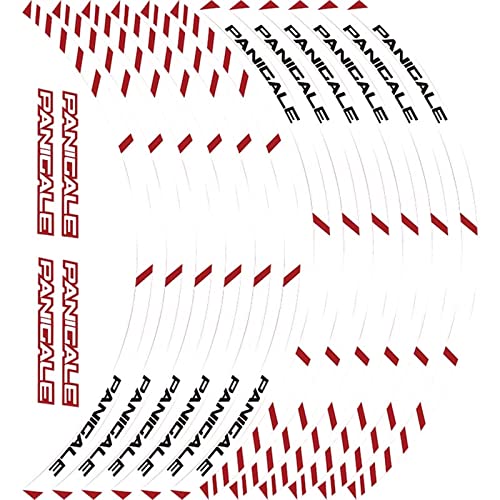 12 X Dicker Kanten-Außenrand-Aufkleber, Streifen, Radaufkleber Für Ducati 1299 Panigale S 959