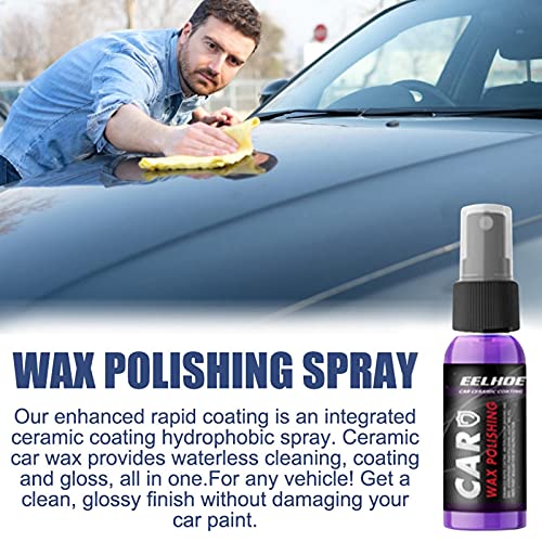 Undikaly Car Coating, Glass Coating, Quick Coat Keramische Car Wax Coating-3in 1 Hydrophobic Car Polish, 30/100/250ml - Image 4