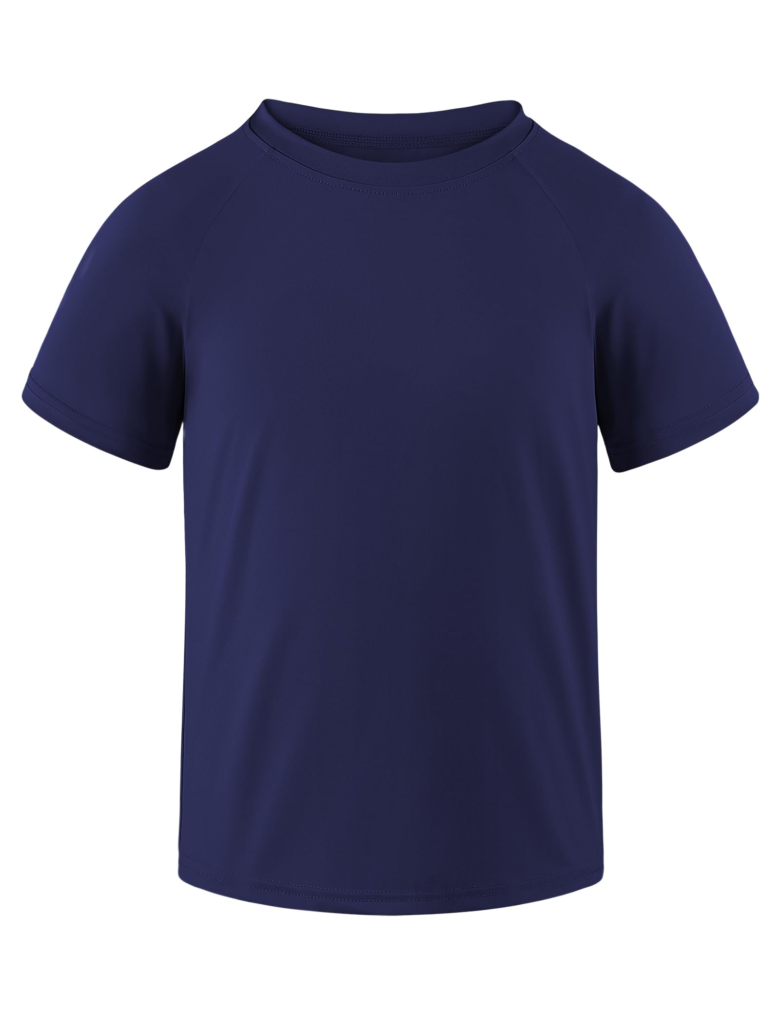 Boys Rash Guard Short Sleeve Boys Swim Shirt UPF 50+ Quick Dry Shirt for Girls