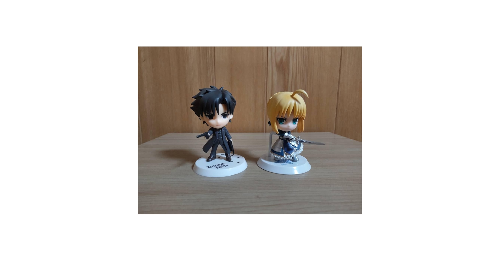 Fate/stay night　セイバーミニフィギュア Amazon.co.jp: Fate/zero 衛宮切嗣 stay night セイバー ちびきゅん