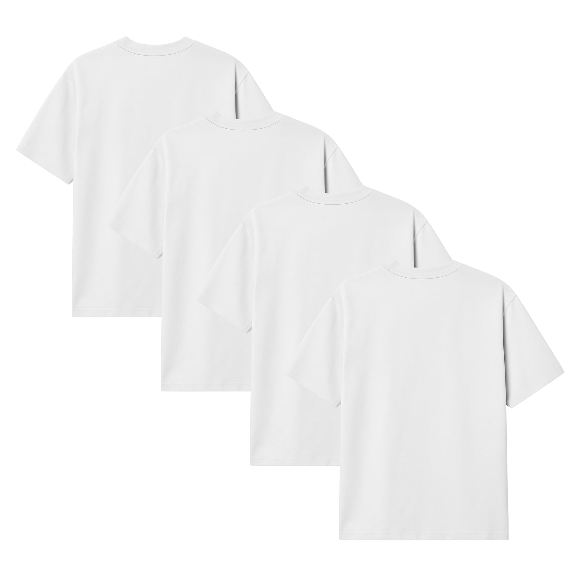 Camiseta estampada a la moda para hombre, 100 % algodón, cuello redondo, camisetas de manga corta, tallas XS-4XL