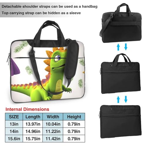Bolso de Hombro para Laptop KHiry Dinosaurio miniatura 3