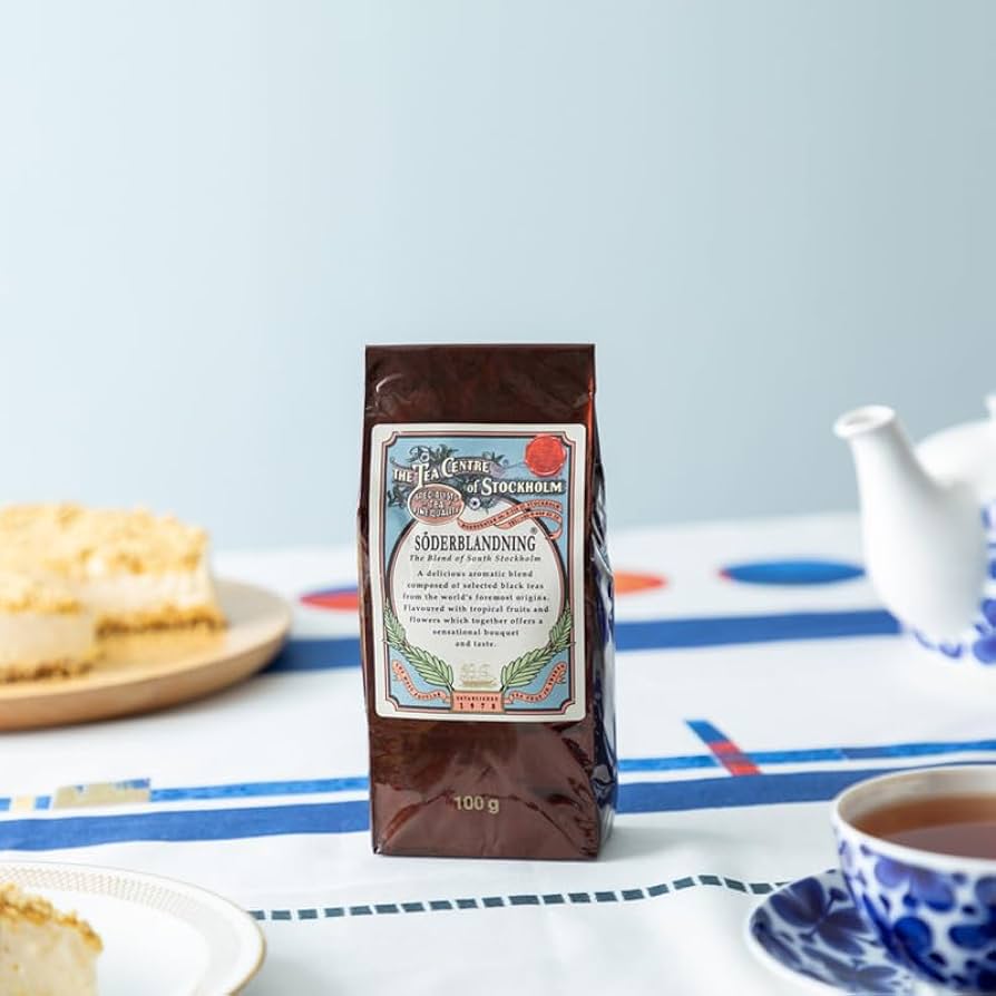 北欧紅茶　ティーセンターオブストックホルム リフィル100×２ 北欧紅茶【セーデルブレンド】リフィル（100g） | セーデル