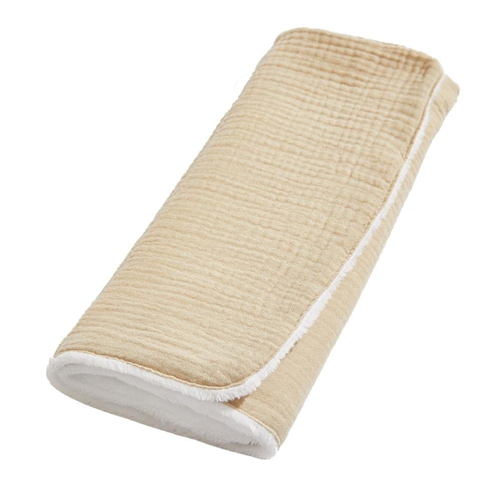 Panni in Mussola Extra Assorbenti e Morbidi per Neonati 10 Pezzi 25 * 58 Cm Cotone Crespo più Pile (10 installazioni)