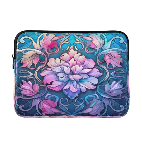 Funda Mandala Lotus para Notebook 13-14 Pulgadas