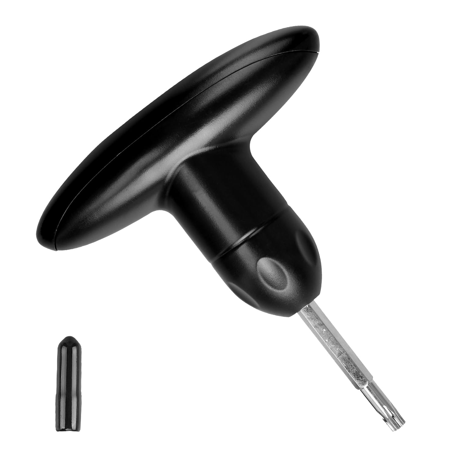 Bojueshaw Black Golf Club Adapter Tool,Golf Head Adjustment Tool,Handheld Replace Golf Spike Wrench For Golf Club Driver Shaft Adapter