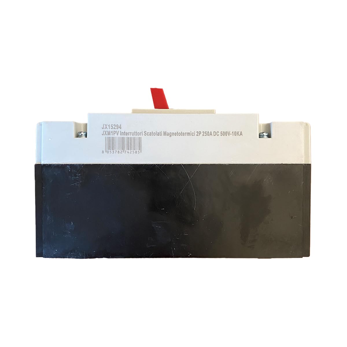 A2ZWORLD Interruttore Scatolato Magnetotermico Per Fotovoltaico, MCCB DC Curva C, 2P DC 500V 250A, Ui 800V Uimp 8Kv, Ics 10kA Icu 10kA, IP40 IEC60947-4