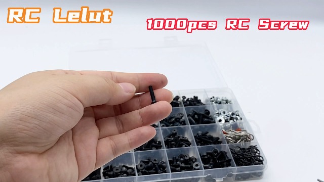 Supporto Da Lavoro Regolabile In Alluminio Per Auto RC, Kit Riparazione Con 1100 Viti, Cacciaviti E Vassoio Magnetico, Per Modelli 1/8 1/10 1/12 1/16