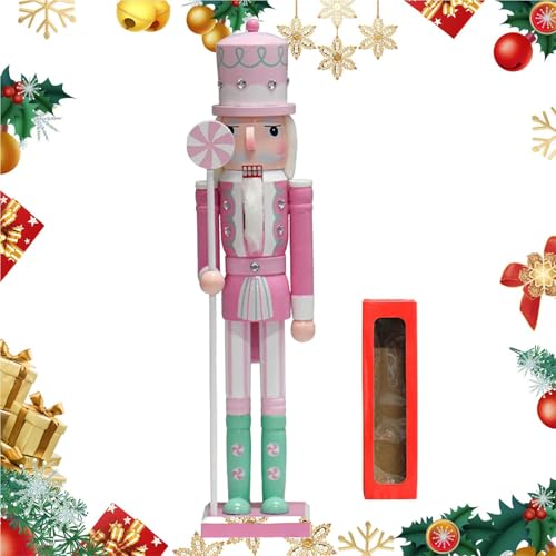 Pzuryhg Nussknacker-Figuren für Weihnachten, Nussknacker-Figuren,...