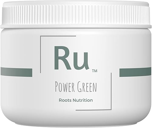 Power Green Super Food (30 Day Supply). Five Servings of Vegetables in one Scoop. Includes: Spirulina, Theobroma Cacao, Horsetail Powder, Ginger
