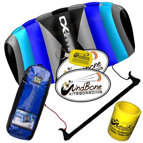 image for Kraiovim HQ HQ4 Hydra 350 Kiteboarding CX Trainer Kite Bundle : (5 Ite