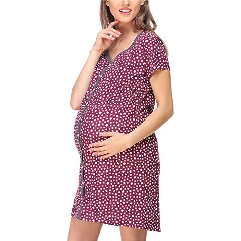 Bellivalini Premamá Camisón Vestido Lactancia BLV50-114 Cover