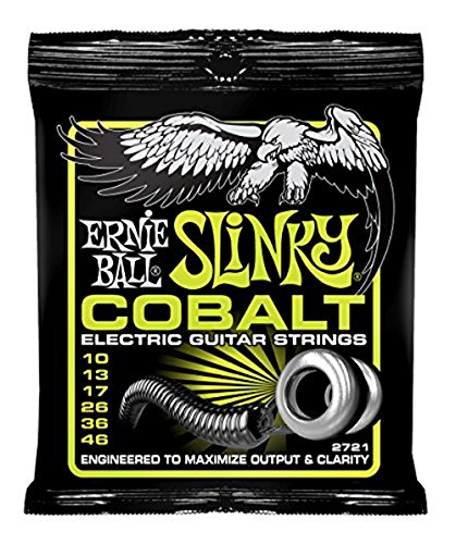 Ernie Ball Regular Slinky Cobalt Electric Guitar Strings - 10-46 Gauge