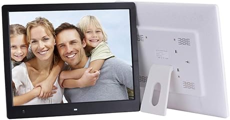 E-Photo 16-Zoll-Digitalfotorahmen Verbesserte IPS-Anzeige mit hoher AuflAsung von 1600 1200 fAr Foto- Musik- Videoplayer UnterstAtzung von USB und SD-Karte FernbedienungBlack E-Photo 16-Zoll-Digitalfotorahmen Verbesserte IPS-Anzeige mit hoher AuflAsung von 1600 1200 fAr Foto- Musik- Videoplayer UnterstAtzung von USB und SD-Karte FernbedienungBlack