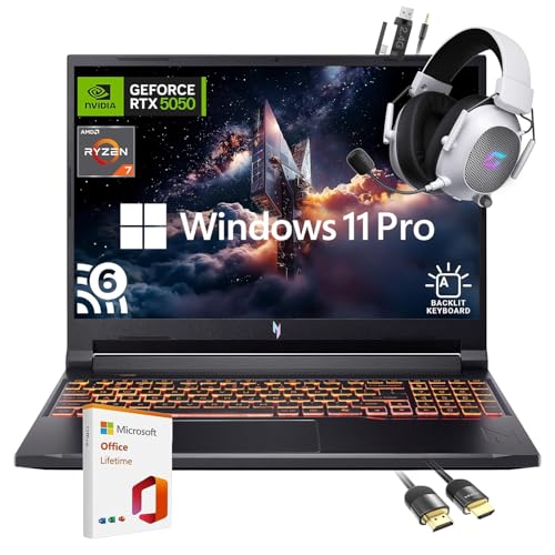 Acer Nitro V 16 AI Creator Laptop, 16" WUXGA Display, NVIDIA RTX ...