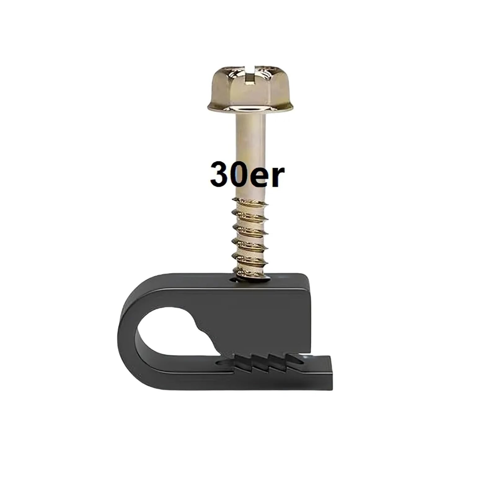 30er Kabel Nagelschellen,kabelschellen zum schrauben langleb