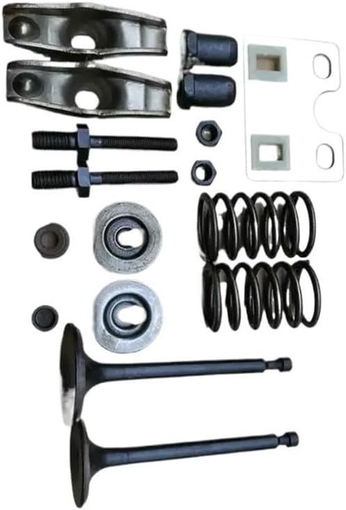 Valve Rocker A rm Push Rod Support Guide Plate Stud Seal Kit Fit for GX340 GX390 188F 190F 5KW 6.5KW Generator Engine