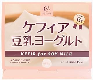 コルコル ケフィア豆乳ヨーグルト 種菌 6包（4g×6包）